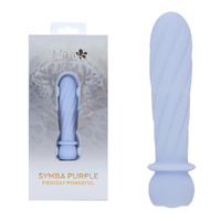 Maia SYMBA - Purple Purple 10.8 cm USB Rechargeable Powerful Bullet