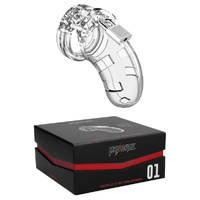 3.5" Chastity Cage Model 01