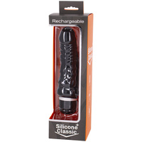 8" Silicone Classic Vibrating Cock