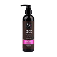 Hemp Seed Massage Lotion Skinny Dip (Vanilla & Fairy Floss) Scented - 237 ml Bottle