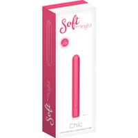 Soft By Playful Chic Rechargeable Long Bullet Vibe Coral