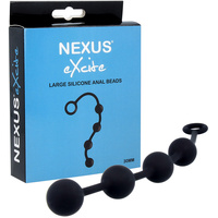 10.5" Excite Silicone Anal Beads