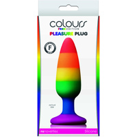 Medium Rainbow Butt Plug