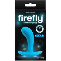 Small Contoured Glowing Butt Plug