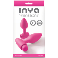 O Spades Vibrating Butt Plugs X2