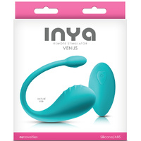 Inya Venus Teal Teal Usb Rechargeable Stimulator With Remote