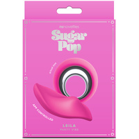 Sugar Pop Leila - Pink Pink USB Rechargeable Panty Vibrator with Remote
