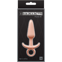 4.1" Butt Plug with Ring Pull