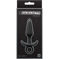 4.1'' Butt Plug with Ring Pull