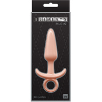 4.9" Butt Plug with Ring Pull