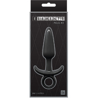 4.9'' Butt Plug with Ring Pull