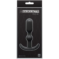 4.4" Ribbed Butt Plug