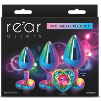 Jeweled Heart Anal Trainer Kit