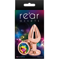 Medium Metal Gem Butt Plug