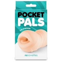 Pocket Pals Mouth Stroker White