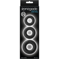 Super Soft Power Cock Rings x3 Super Soft Power Cock Rings x3