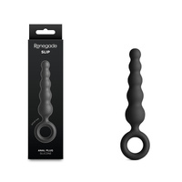 Renegade Slip - Black Black 12.7 cm Anal Plug