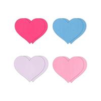 Pretty Pasties Heart II Assorted 4 Pair