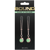 Bound Nipple Clamps G1 Rose