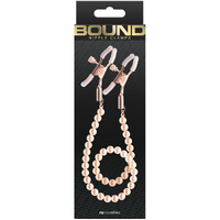 Bound Nipple Clamps Dc1 Rose