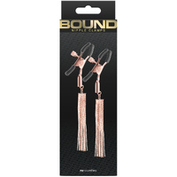 Bound Nipple Clamps D2 Rose