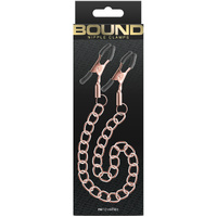 Bound Nipple Clamps Dc2 Rose