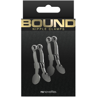 Bound Nipple Clamps C1gunmetal