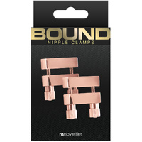 Bound Nipple Clamps V1 Rose