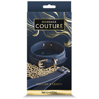 Collar & Leash Blue Restraint