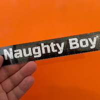 Naughty Boy Vinyl Decal