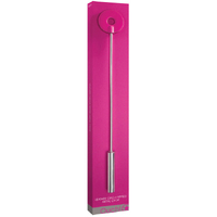 Leather Circle Tipped Crop