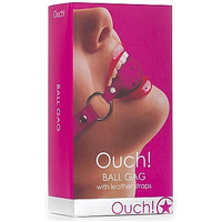 Ball Gag + Leather Straps