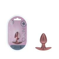 Ouch! Anal Plug Small Rose  Rose  6.5cm Small Butt Plug
