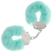 Ouch! Heavy Duty Fluffy Cuffs Powder  Powder  Fluffy Restraints