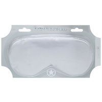 OUCH! Satin Mask - Silver Silver Eye Mask