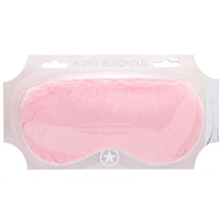 OUCH! Fluffy Mask - Powder Pink Pink Fluffy Eye Mask