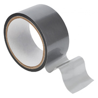 OUCH! PVC Non-Stick Tape - Silver Silver Bondage Tape - 20 metre Length