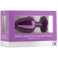 Extra Large Diamond Butt Plug