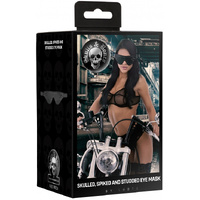 Skull & Bones Spiked Eye Mask
