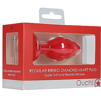 Regular Diamond Heart Butt Plug
