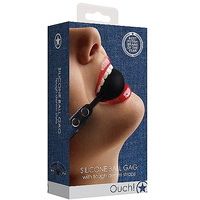 Denim Silicone Ball Gag
