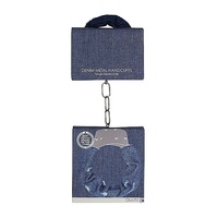 Denim Metal Handcuffs