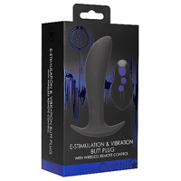 Estim Vibrating Butt Plug