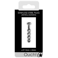 0.5" Metal Urethral Plug