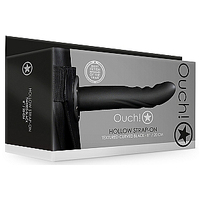 8" Hollow Strap-On