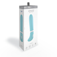7.5" OVO F13 Vibrator Aqua