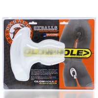 Large Glowhole LED Hollow Butt Plug