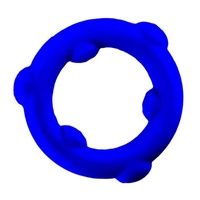 Spinner Silicone Ring Blue