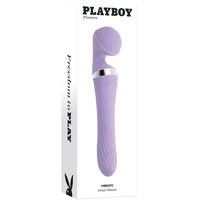 Playboy Pleasure Vibrato Lavender 24cm Usb Rechargeable Massage Wand