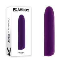 Playboy Pleasure One & Only  12cm Usb Rechargeable Bullet